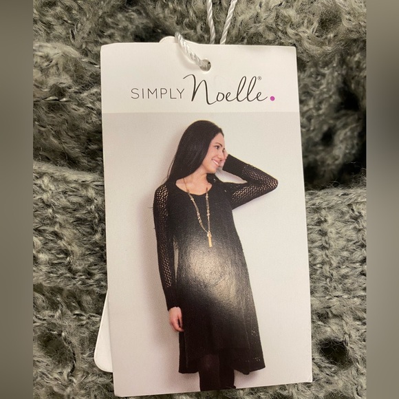NWT 🤍 Simply Noelle Convertible Knit Sweater / Cardigan 🤍  Size L/XL - Picture 9 of 10